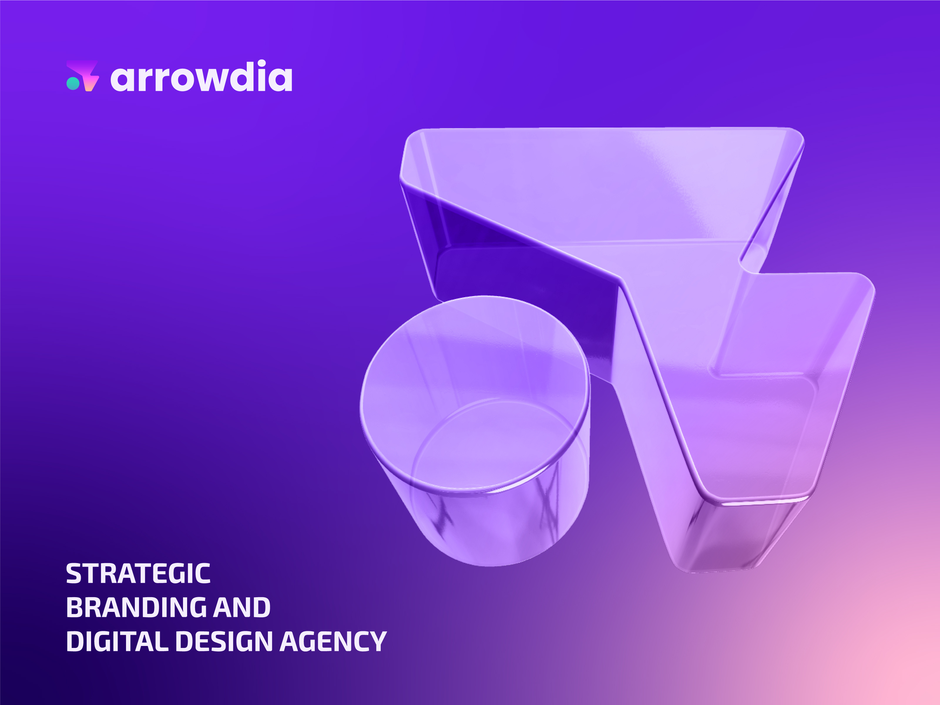 Arrowdia - Visual design system a a logo arrowdia branding design design agency letter a visual visual design