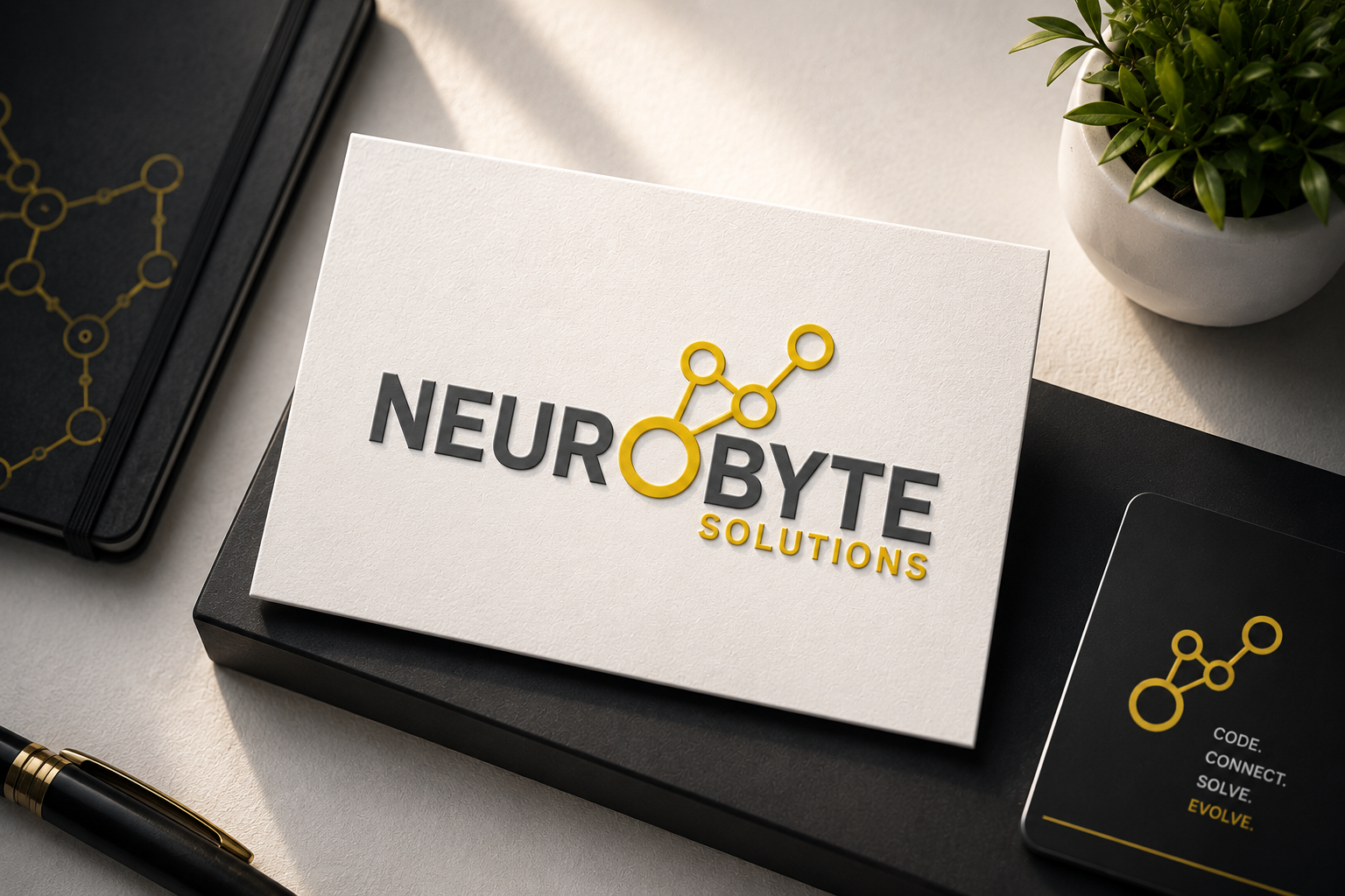 Neuro Byte Solutions - Logo Design branding itlogo logo logoconcept logodesign logoinspiration logos