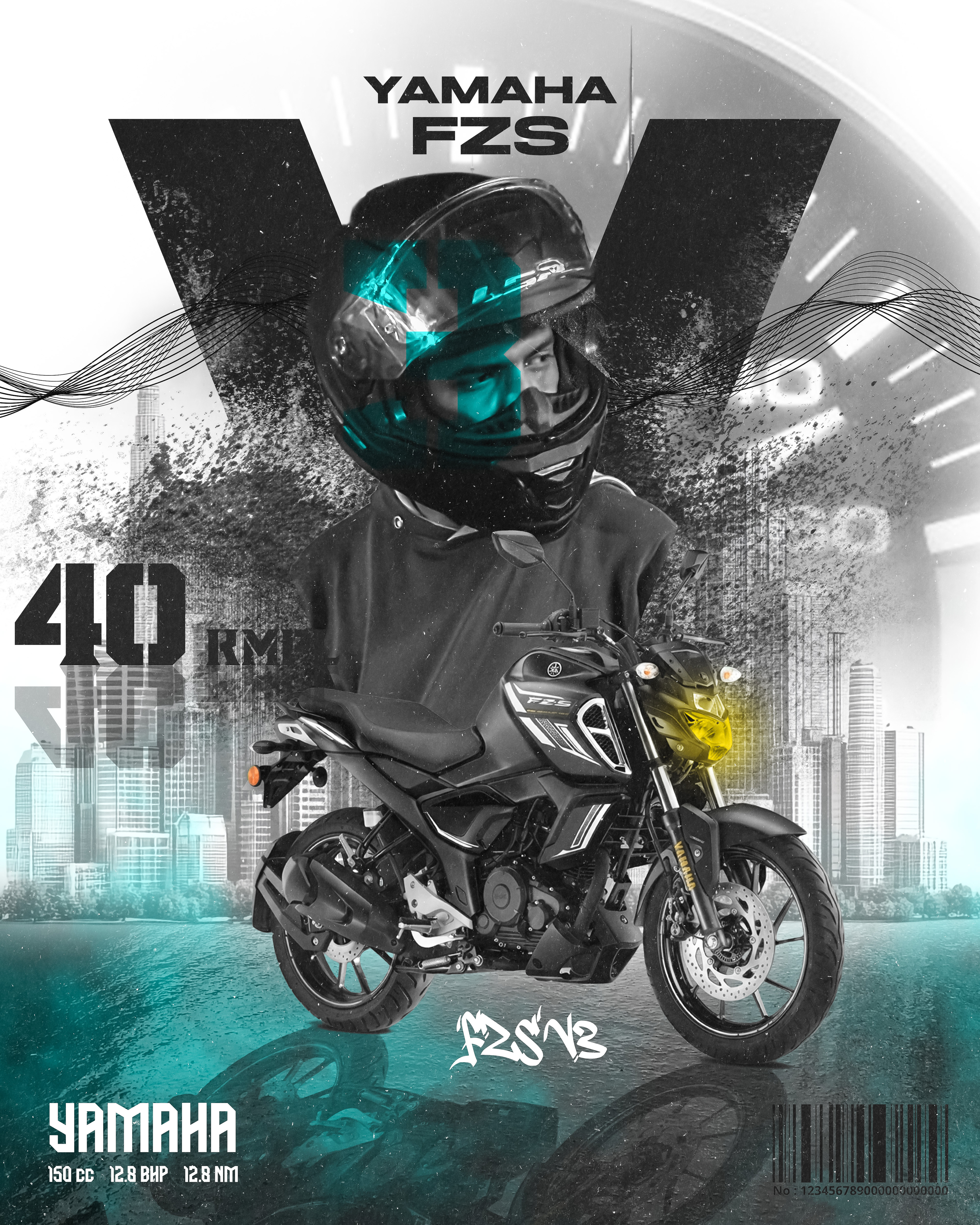 Motorcycle poster design concept adobe photoshop concept design concept poster graphic design motorcycle motorcycle poster poster design social media poster