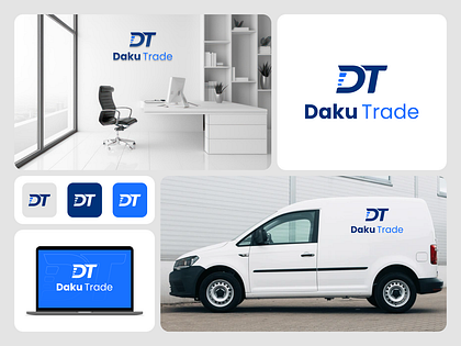 Daku Trade – Modern Logistics & Trading Brand Identity