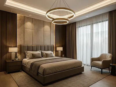 Modern Luxury Bedroom Interior