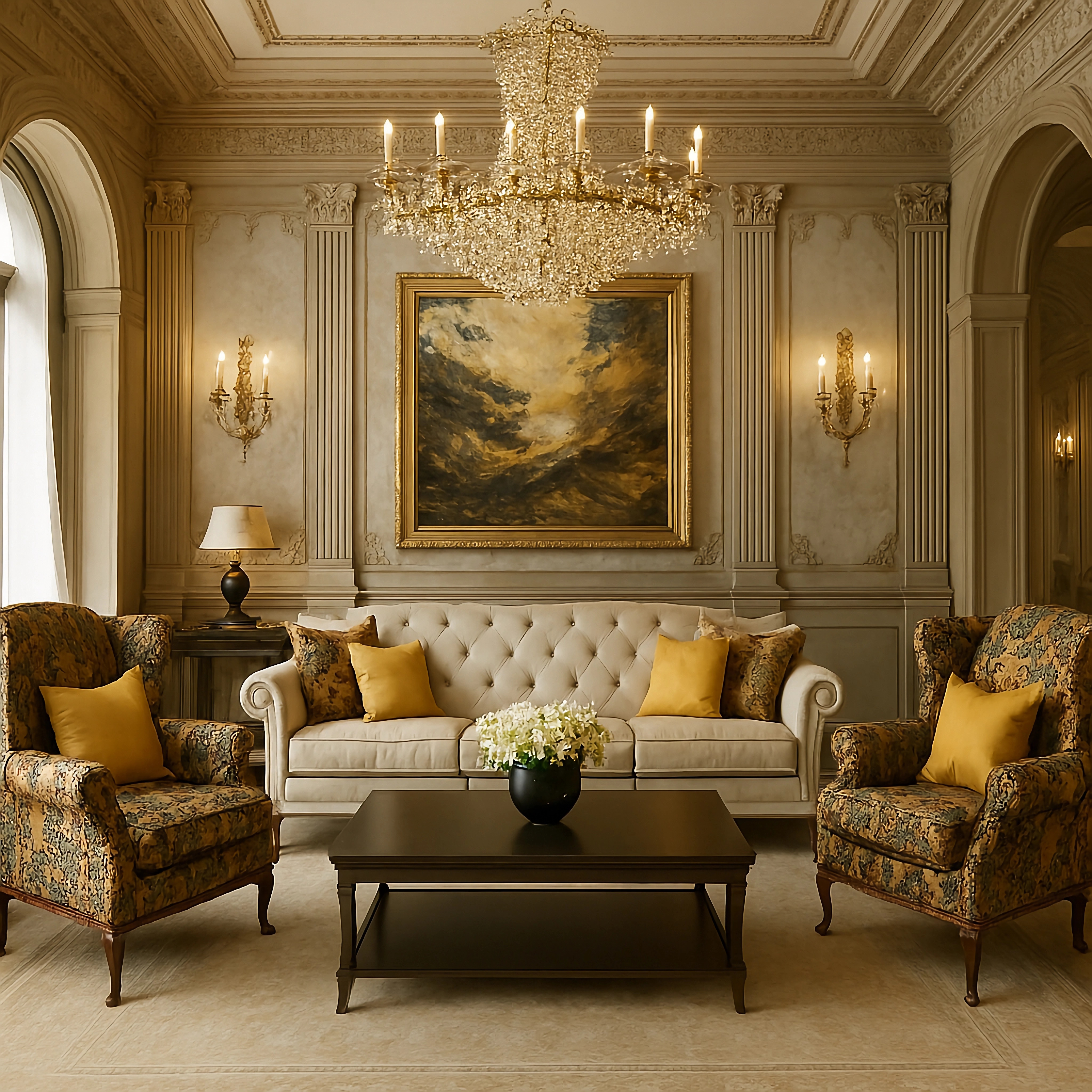 Example of Luxury Al Interior & 8 K Led Design