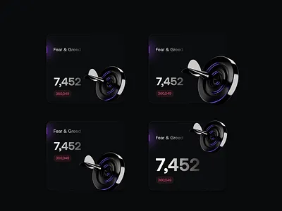 Crypto Trading Dashboard Widget — 3D UI + Brand Object Design 3d design blender 3d crypto ui dark ui dashboard data visualization design system fintech ui glass ui interface design product design trading dashboard ui design ui widget web app design