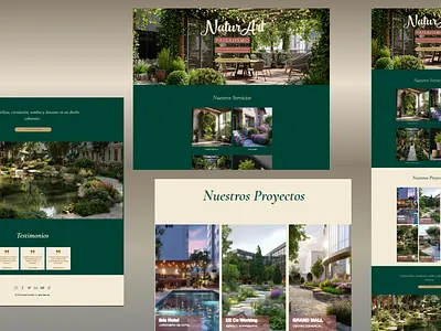 WIX WEBSITE DESIGN FOR LANDSCAPE BUSINESS mobile responsive uiux wix wix website design wix website redesign