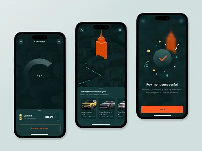 Carsharing App service brand identity branding car carsharing delivery graphic design illustration logistics motion graphics navigator rental responsive taxi ui ux website design