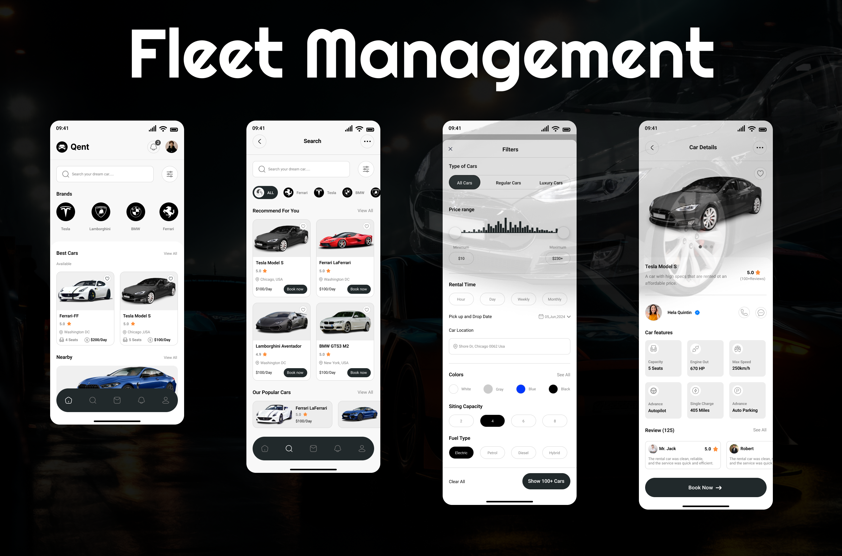 Example of Mobile App UI Design