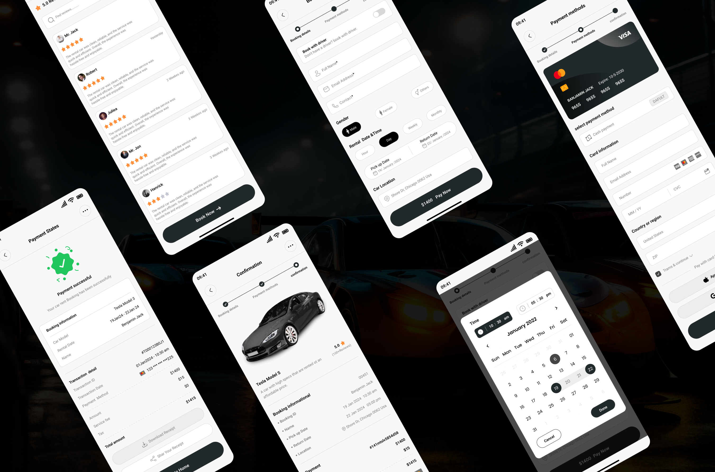 Example of Mobile App UI Design