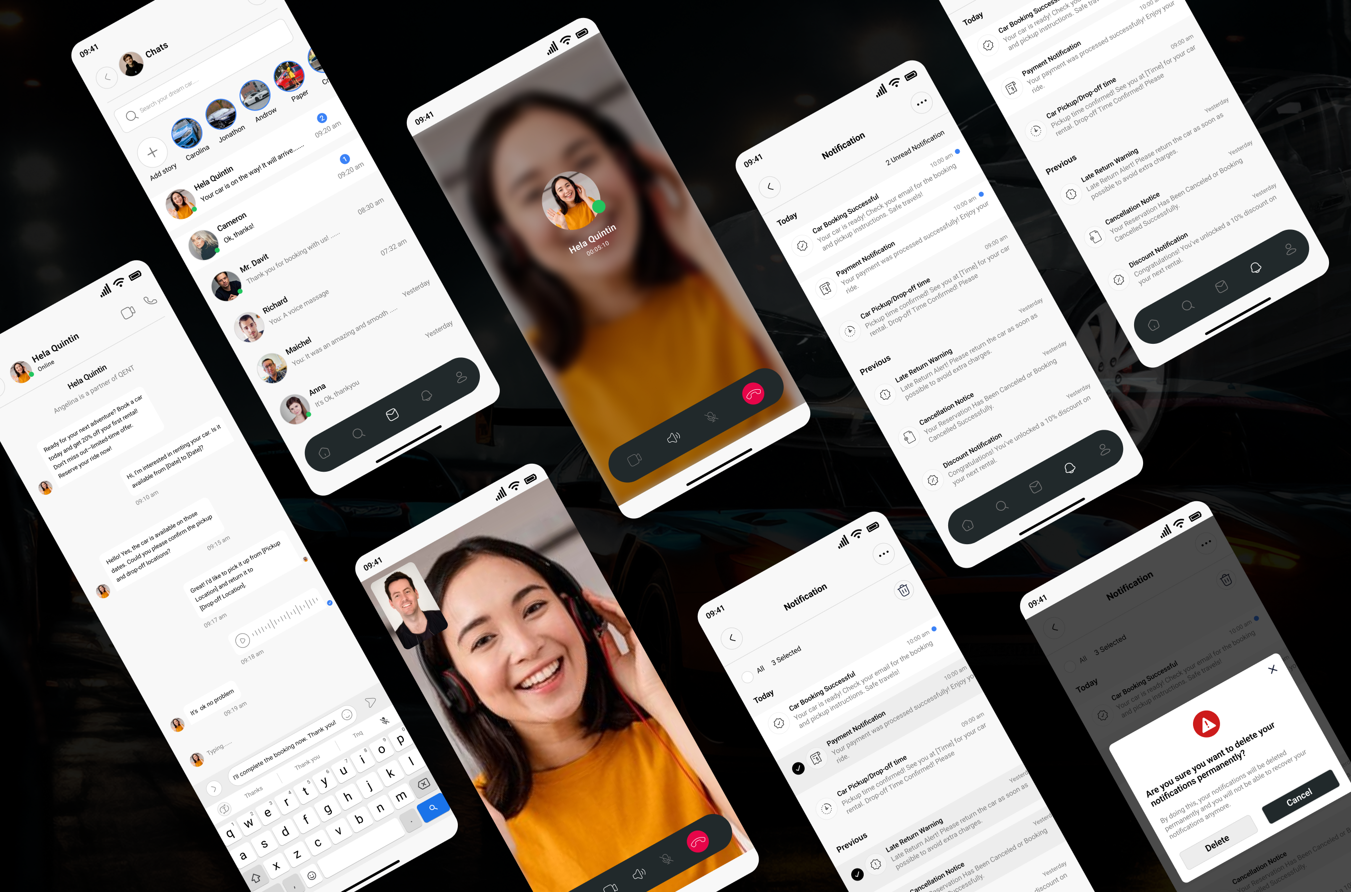 Example of Mobile App UI Design