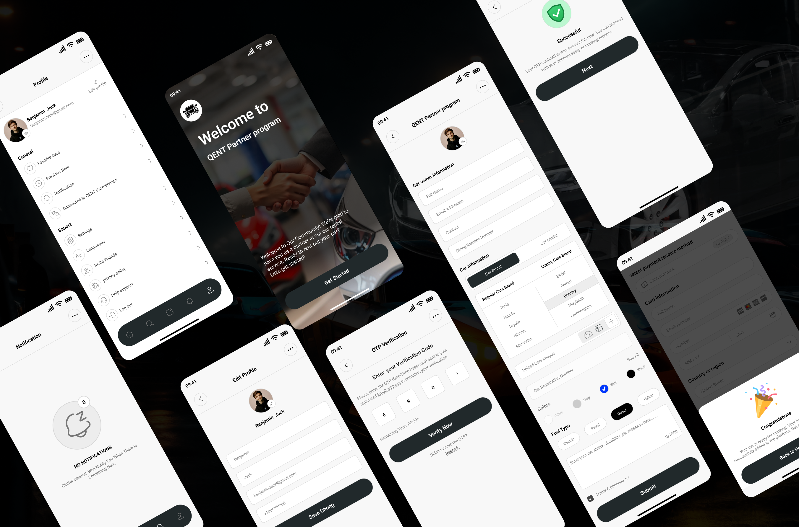 Example of Mobile App UI Design