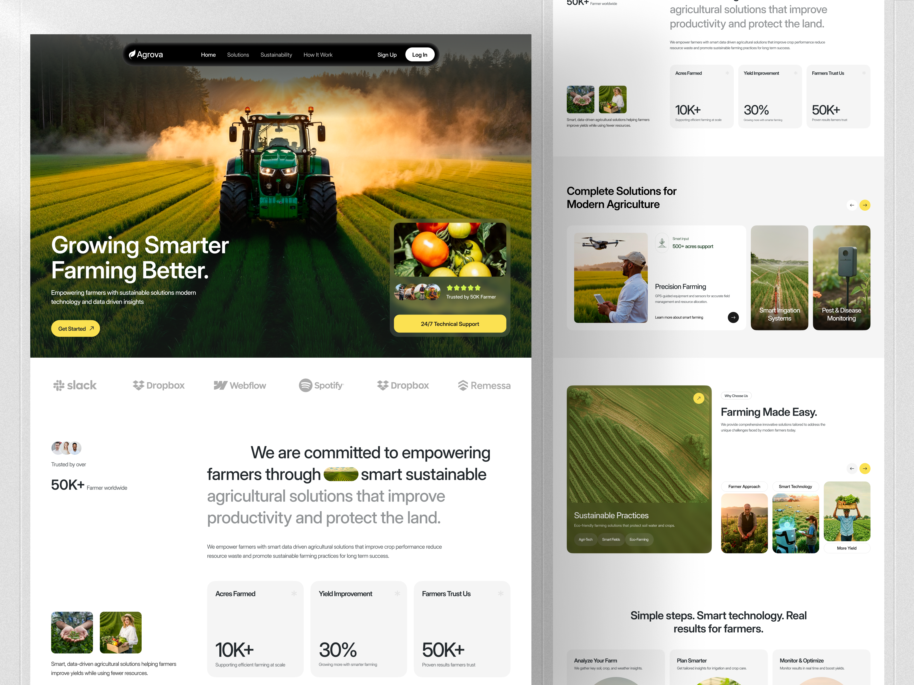 Example of UI & UX Design Services