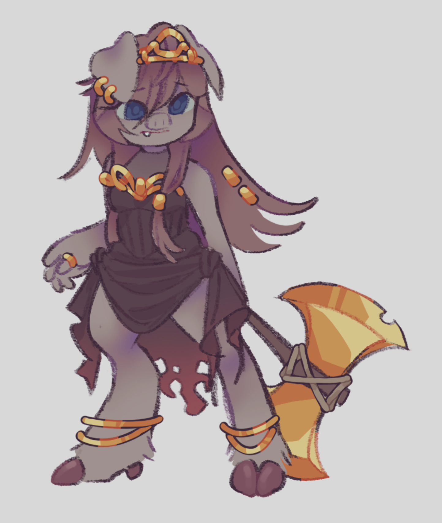 ⚜️🐖⛏️ 2d art character art character concept character design design illustration procreate