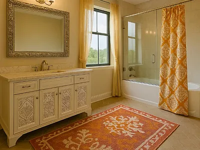 Elegant Classic Bathroom Interior