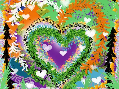 Curves in Bloom design graphic design illustration