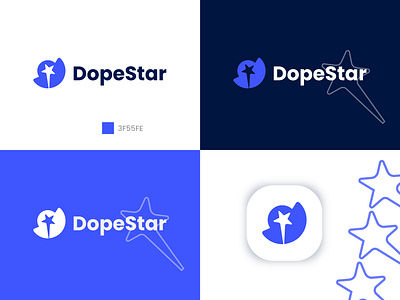 Dopestar logo design template app icon app logo best designer branding business logo dp logo dribbble logo graphics designer logo creator logo design logo designer logo maker logo trend 2023 minimalist logo modern logo star logo symbol top logo unique logo website logo