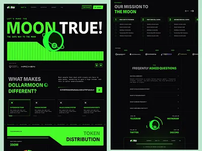 Landing page for web3 project blockchain crypto defi landing landing page product security token token landing page web web 3 web 3.0 web3
