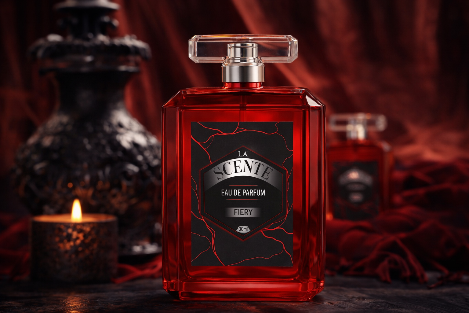 LA SCENTE — Luxury Perfume Visual Campaign aesthetic design brand identity creative luxury design packaging design perfumedesign premiumbranding product design seo social media post