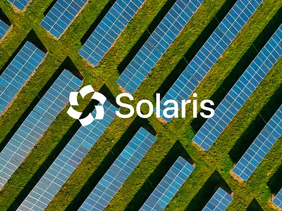Solaris – Renewable Energy Brand Identity brand identity branding design icon logo logo design modern design modern logo modern solar energy branding product product design renewable energy solar sustainable energy visual identity