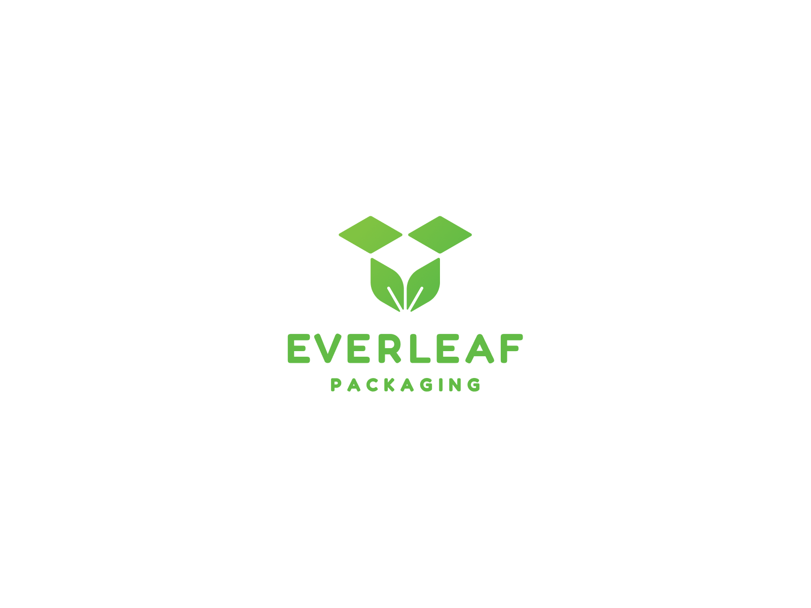 Everleaf brand branding design eco graphic design leaf logo packaging vector
