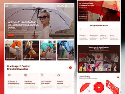eCommerce Landing Page Design b2b website branding design business website conversion design corporate website custom products design inspiration homepage landing page modern web design online store product design product page responsive design retail design shop design ui ui design ux design web design