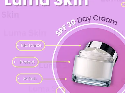 Skincare Product Launch Poster branding graphic design logo