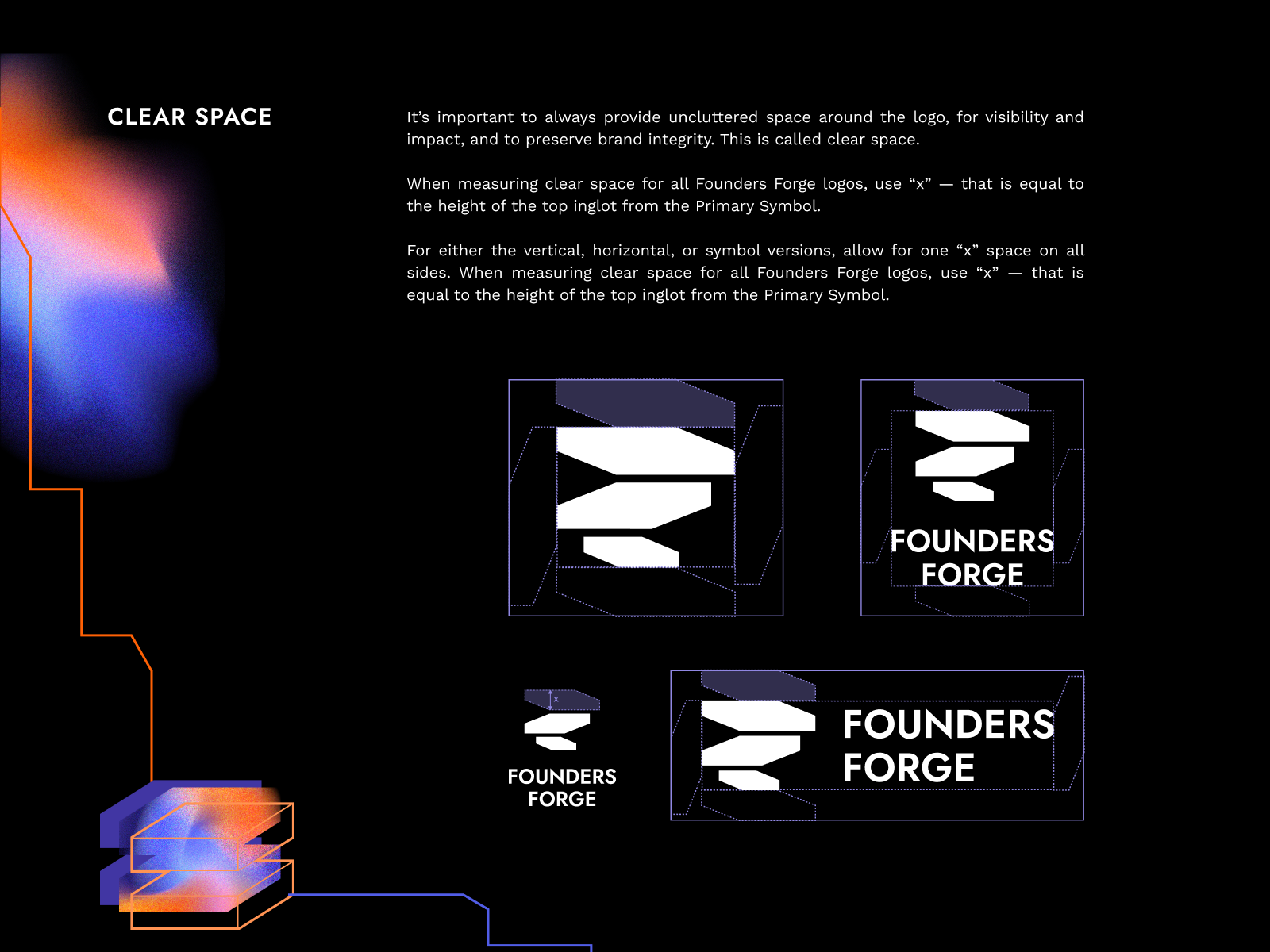 Founders Forge Brand Identity anvil brand branding colors design fire forge founders graphic design icon icons illustration logo