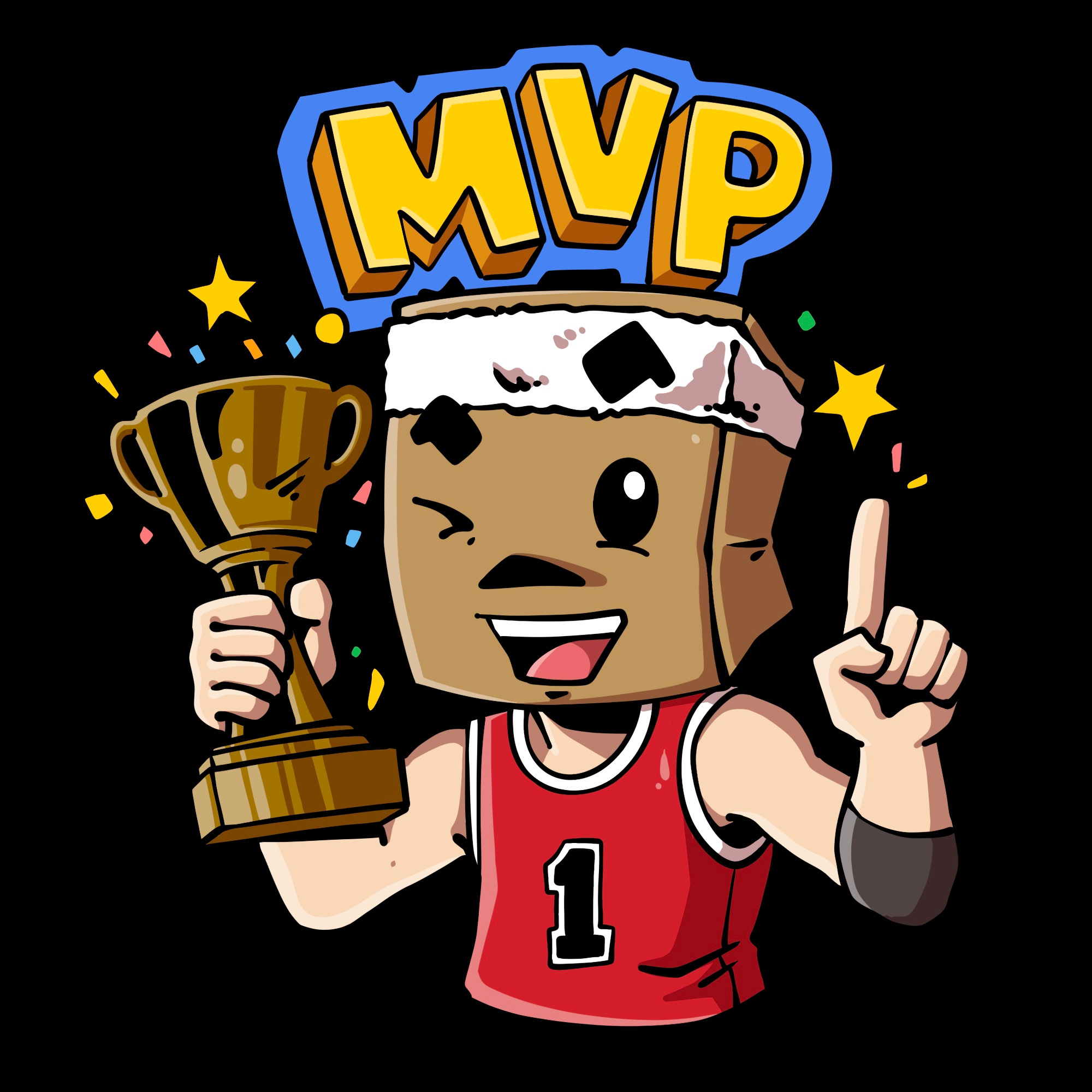 Example of Custom Character Sticker Pack