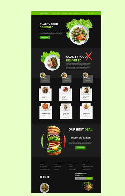 Food Website branding food website graphic design restaurent website ui uiux ux website
