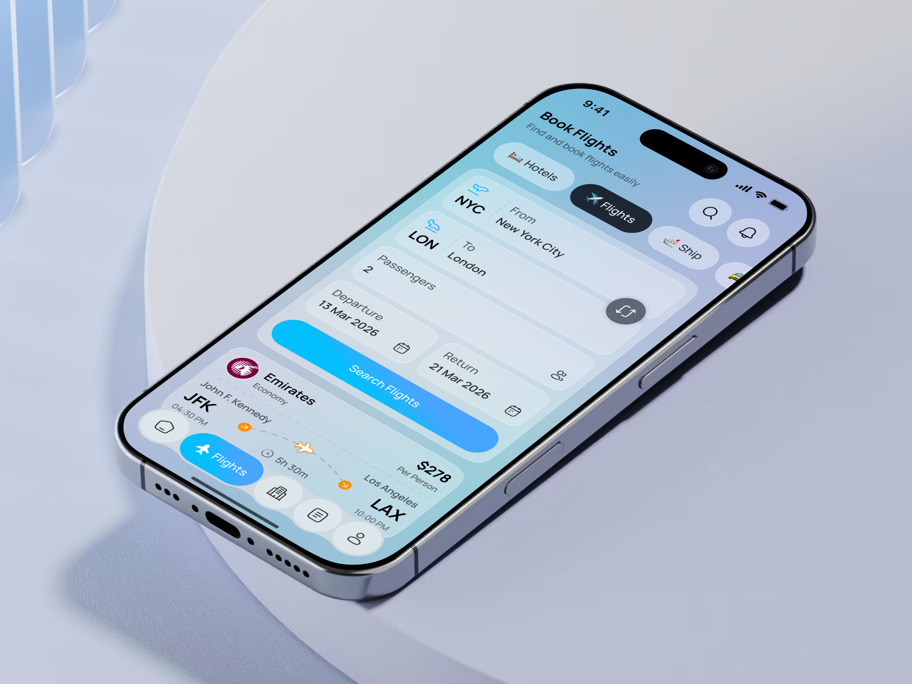 Flight Booking Mobile App – Travel & Airline UI Design app ui booking app ui figma design flight booking app hotel app hotel booking app ios app design mobile app design mobile ui travel app travel mobile app ui design ui ux design ux design