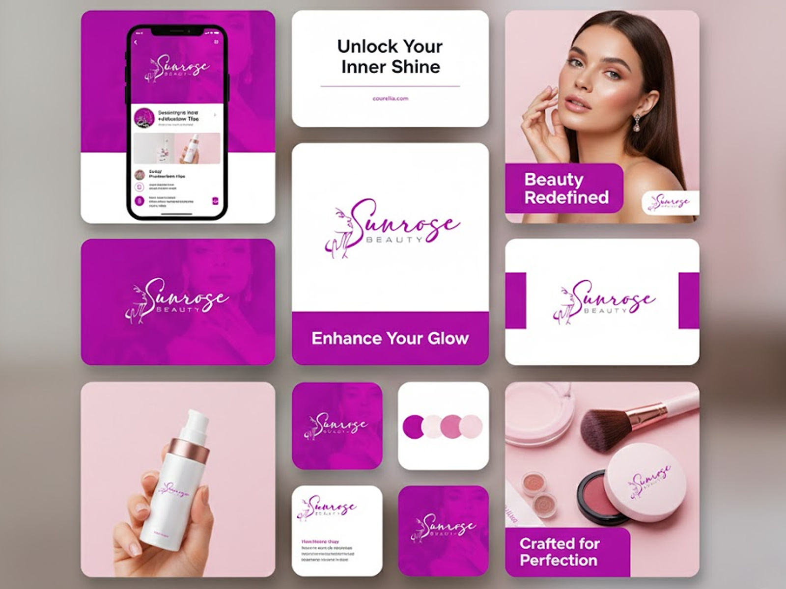 Example of Elegant Custom Calligraphy Logo Design