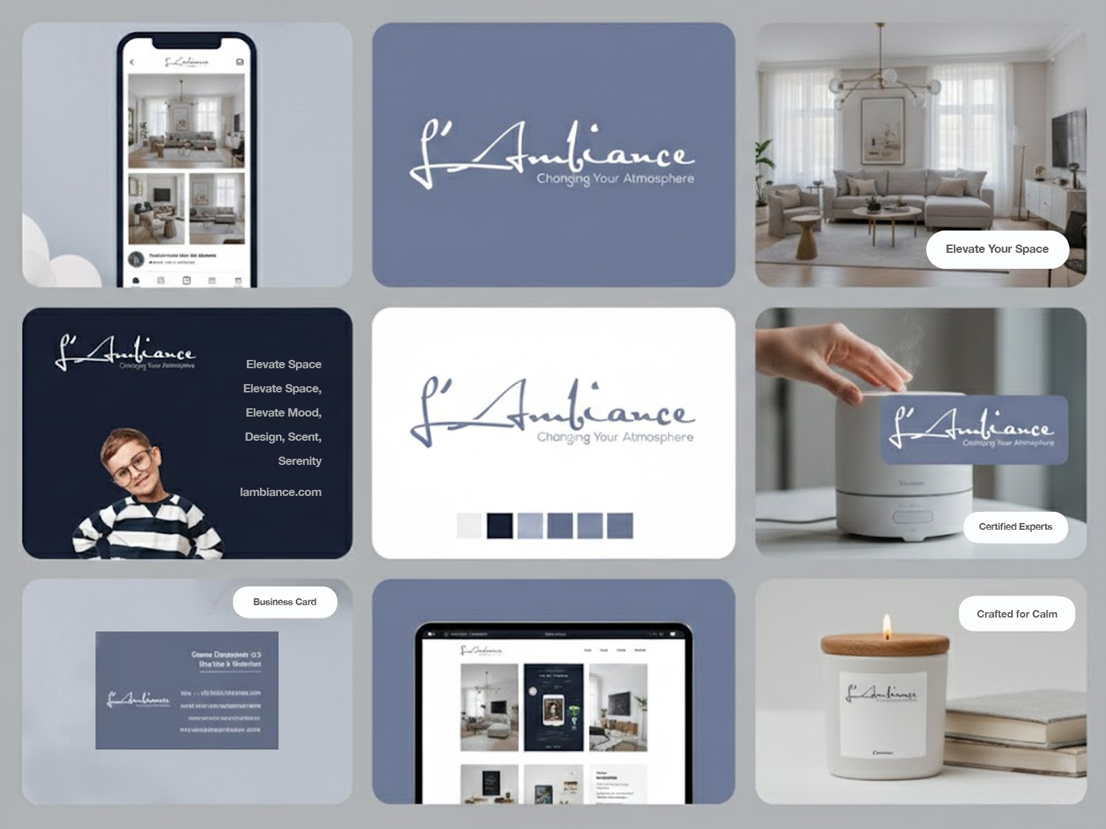 Example of Elegant Custom Calligraphy Logo Design