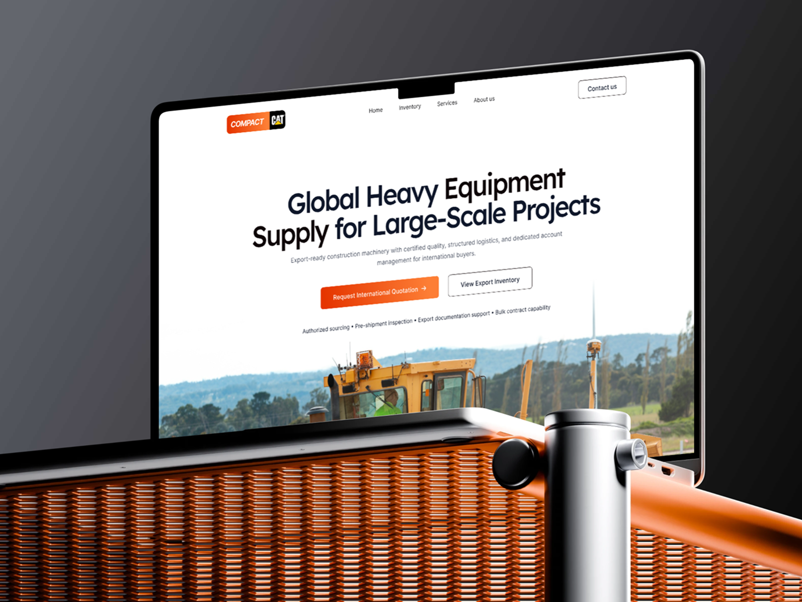 Global Heavy Equipment Supply Website b2bdesign businesswebsite casestudy conversiondesign corporatewebsite designsystem digitaldesign dribbbleshot enterprisedesign exportbusiness heavyequipment industrialdesign interfacedesign landingpagedesign productdesign uidesign uiux uxdesign webdesign websiteredesign