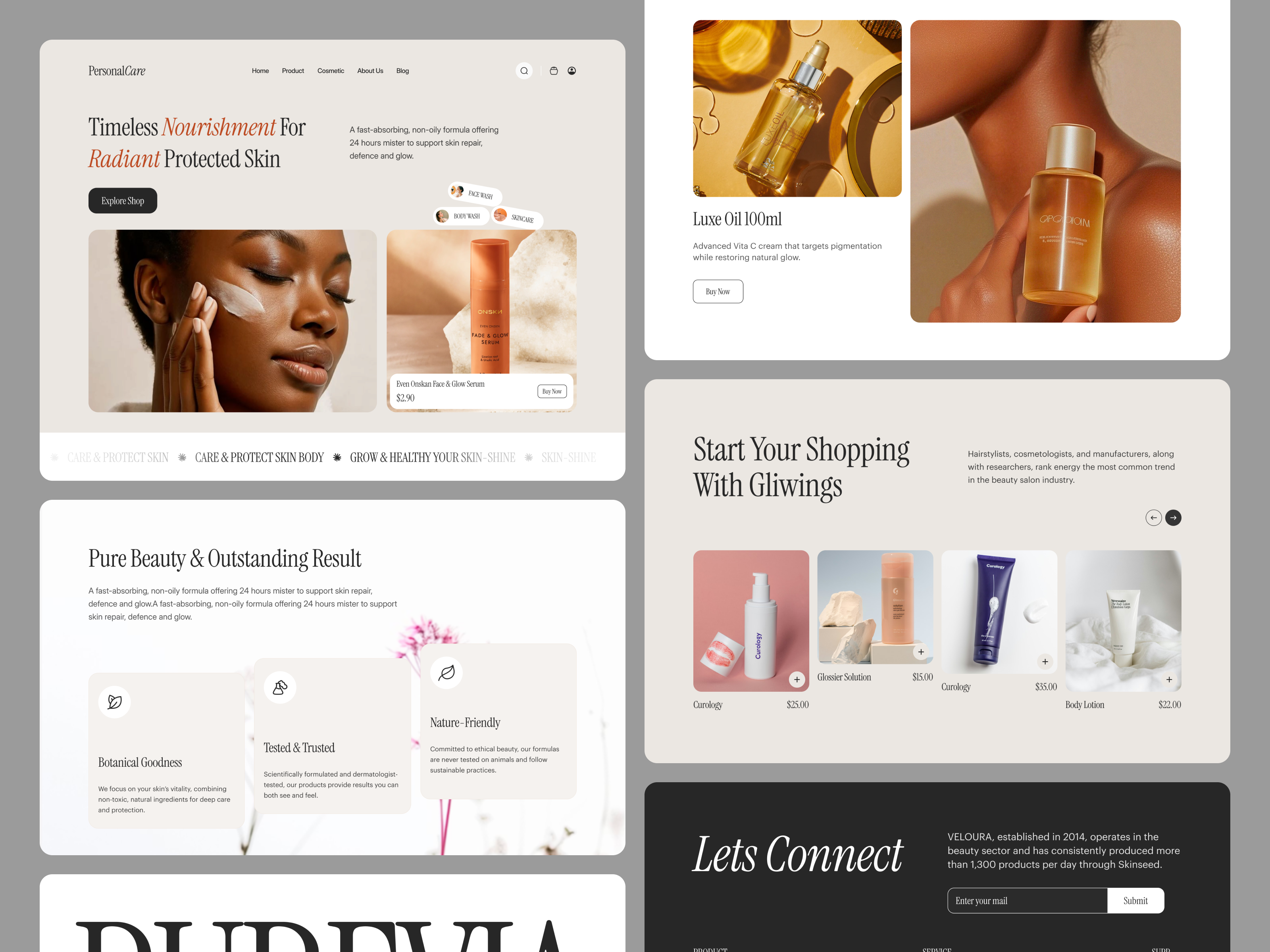 Example of Landing Page Design