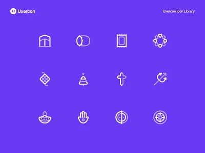 Religion - Uxercon Icon Library animation belief culture design faith figma god icon icon design illustration logo prayer religion religion icon religious spiritual ui uiux ux worship