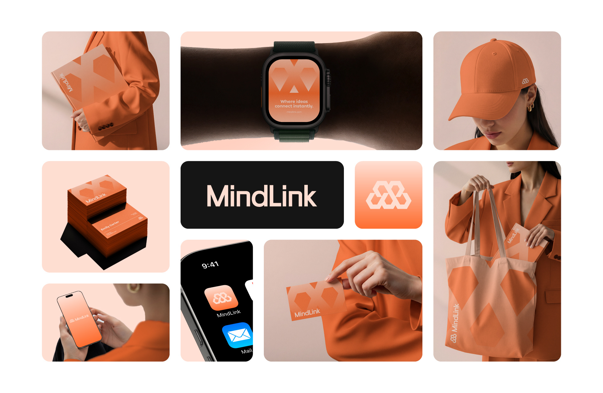 Example of Logo Design & Starter Branding.