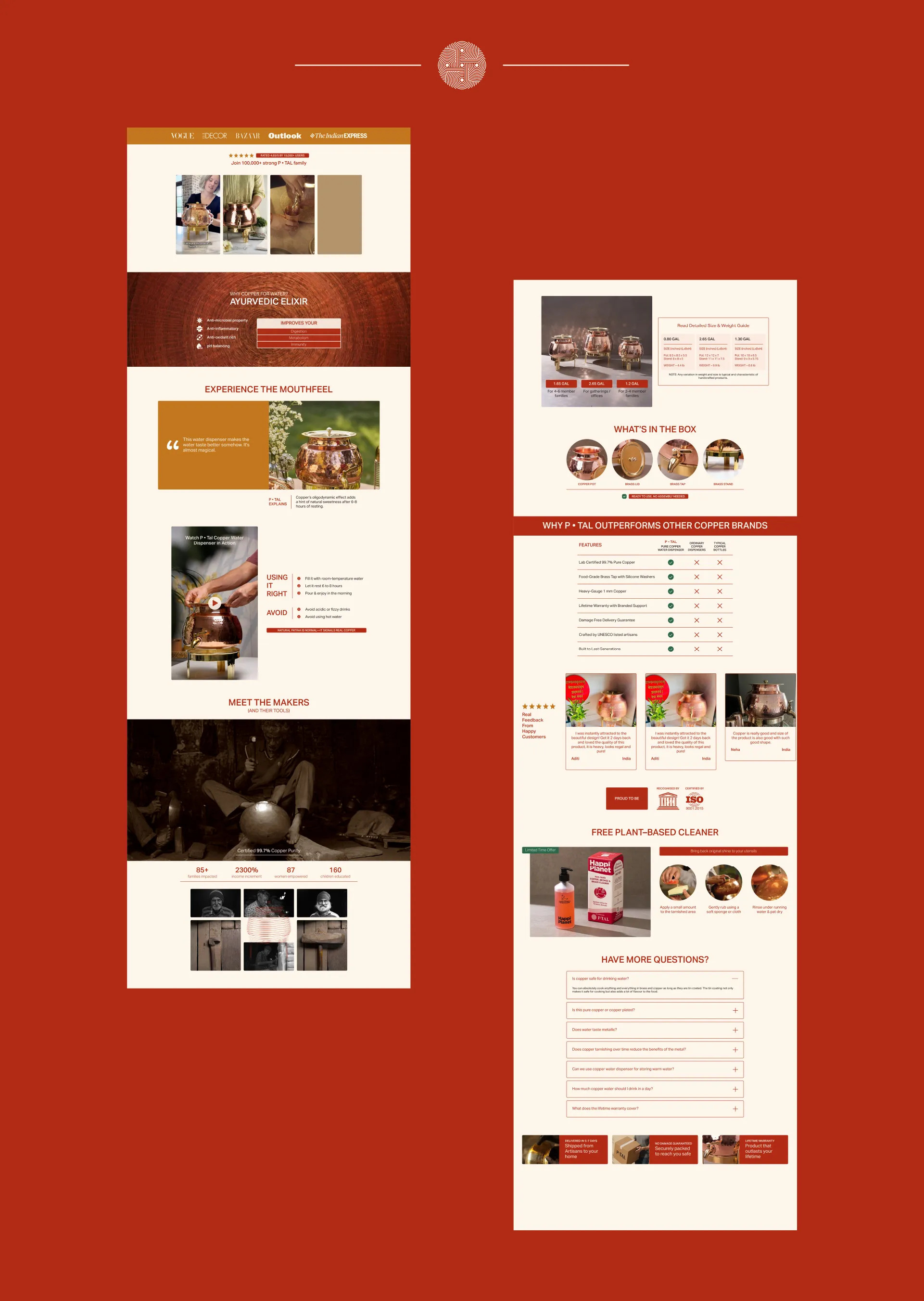 Example of Landing Page Design