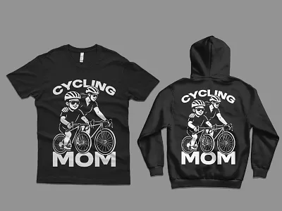 Cycling mom t-shirt design biker t shirt custom t shirt design cycle t shirt cycling mom t shirt cycling t shirts kids cycling shirt mother and child t shirt mothers day t shirt print on demand t shirt t shirt woman t shirt