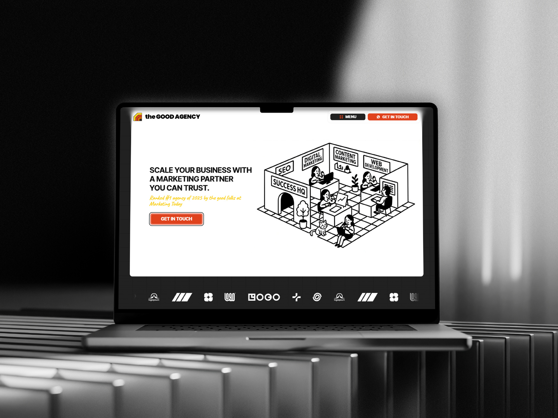 Example of Custom Framer Website Design