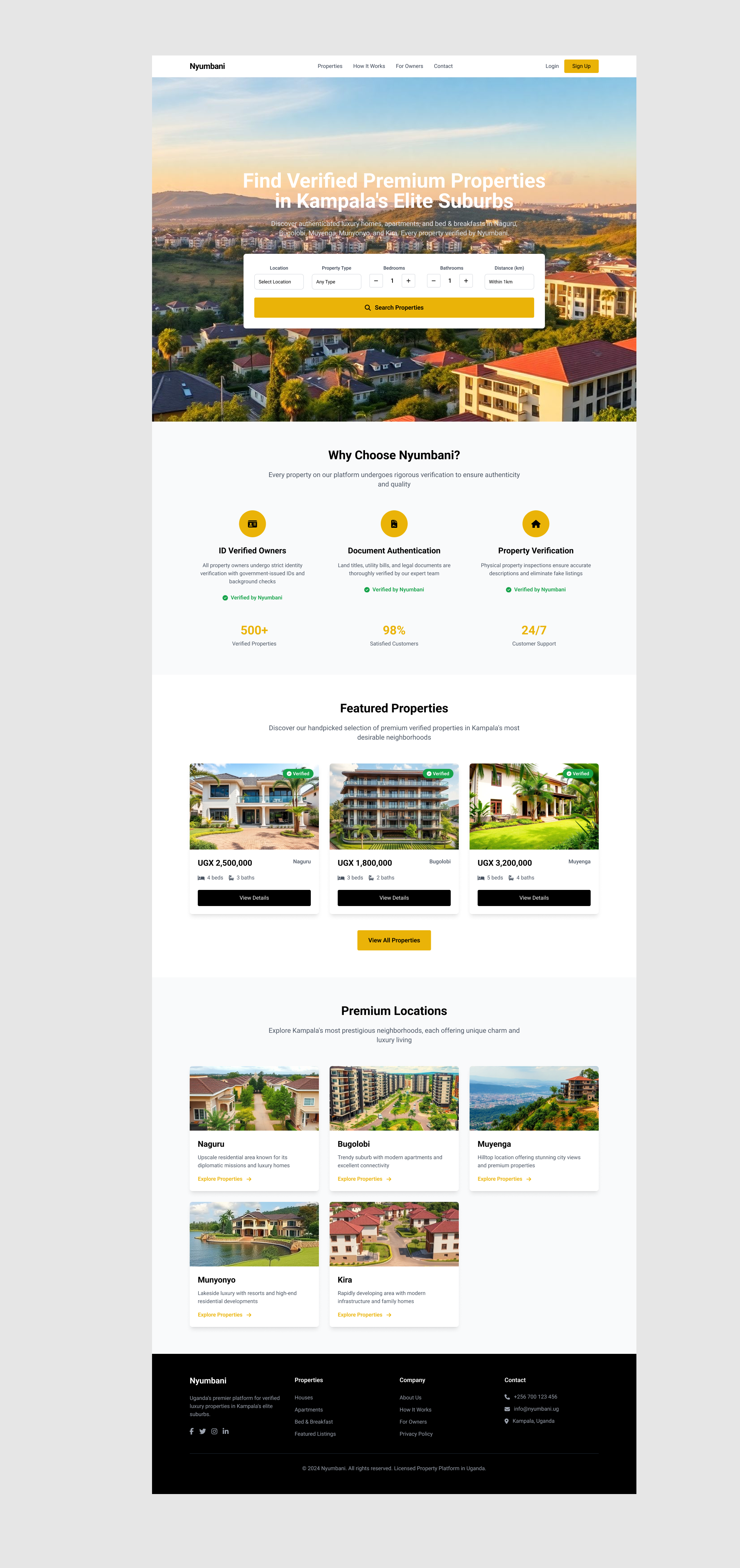 Property Agent Website