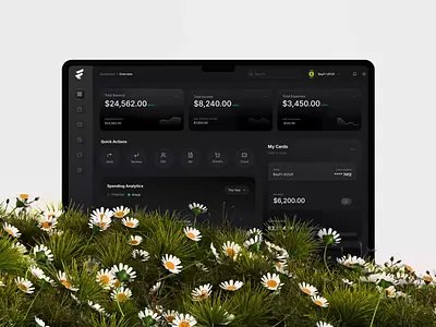 Fydata™ - Fintech Dashboard UI Animation analytics bayfi design chart design dashboard dashboard ui data visualization expense tracker finance fintech fydata uiux interaction design modern ui saas ui ui animation user interface ux design wallet app web app web design