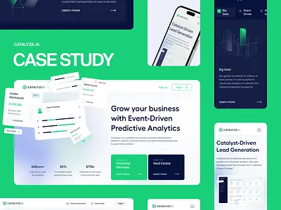 CATALYZE.AI Case Study animation css design development interface product ui