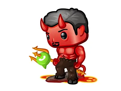 Сoncept Telegram Gift animation sticker telegram vector
