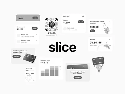 slice rejected designs app design banking concept design design systems exploration financial app fintech illustration interaction design mobile app product design slice ux design
