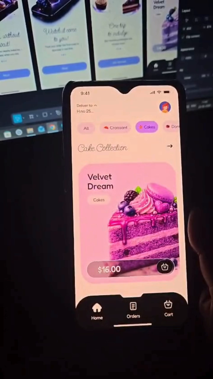 Example of Food Ordering App
