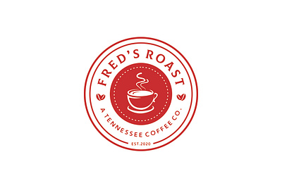 FRED'S ROAST - Coffee branding cafe coffee beans coffee branding coffee logo coffee roast coffee shop coffee shop logo cofffee graphic design logo roasting tennessee tennessee coffee typography