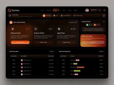 DeFi EVM Blockchain Dashboard blockchain dashboard blockchain platform crypto defi evm infrastructure trading web design