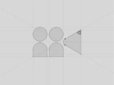 Cinebase — mark [grid] ai brand branding cinema design digital film geometric graphic design icon logo marks minimal monochrome monogram negative space tech visual identity web3
