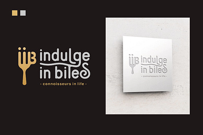 Indulge in Bites - Restaurant bakery branding breakfast cafe cafe logo cuisine dining logo graphic design illustration indulge bites lunch restaurant restaurant logo typography ui