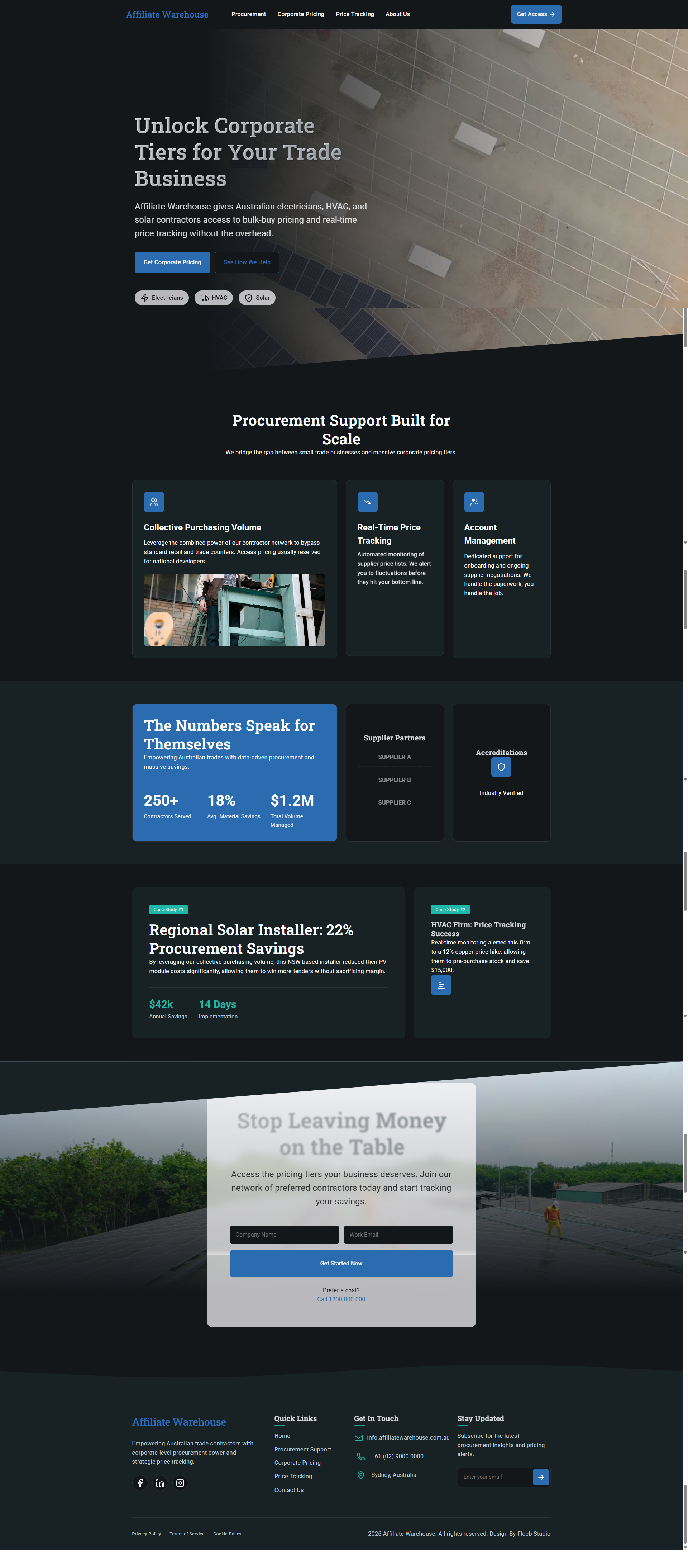 Conversion-Optimized Landing Page b2b website business landing page clean ui design conversion optimization corporate website elementor design form optimization high converting website landing page design lead generation mobile first design pricing comparison procurement website professional web design responsive web design saas dashboard trade business website ui ux design wordpress landing page