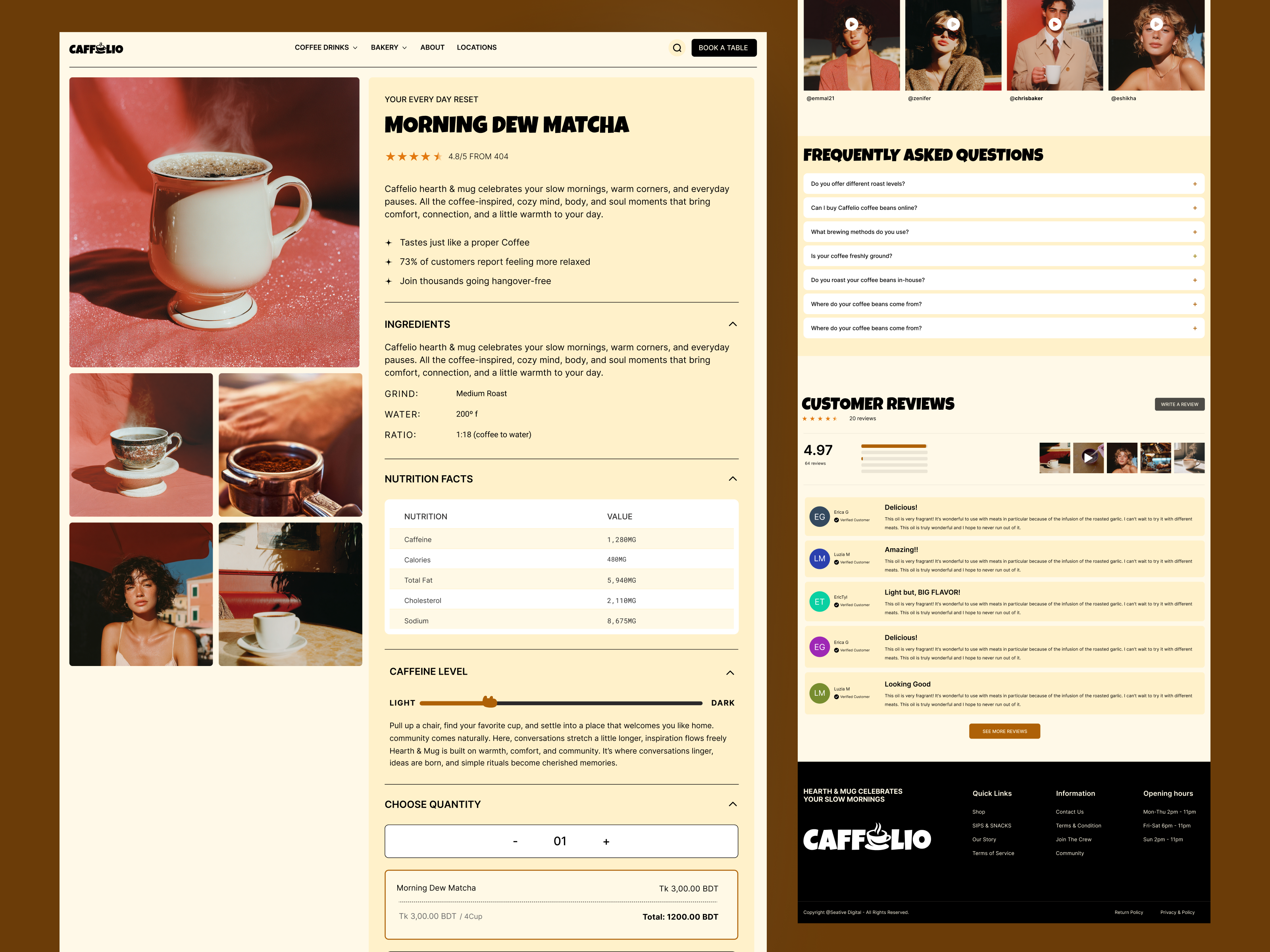Example of High Converting Landing Page Design