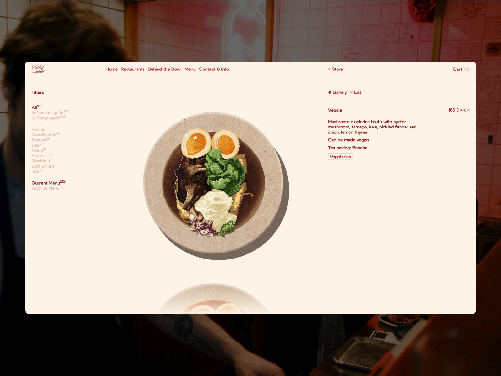 Slurp | Menu